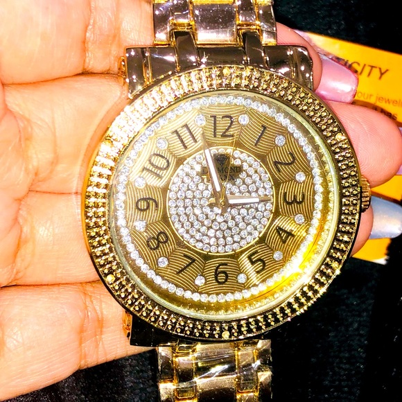 Real Diamond mens watch not CZ best gift limited! - Picture 1 of 8